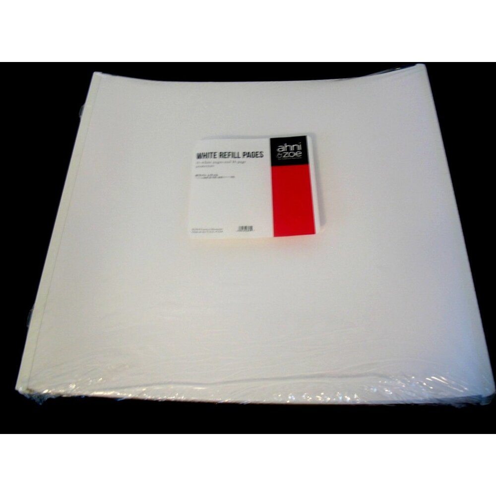 Lot of 1 SEALED Packs Creative Memories 12x12 White Refill Pages w/Protectors - Picture 3 of 5